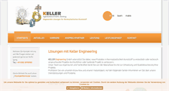 Desktop Screenshot of keller-engineering.com