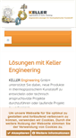 Mobile Screenshot of keller-engineering.com