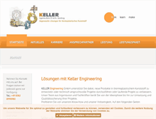 Tablet Screenshot of keller-engineering.com